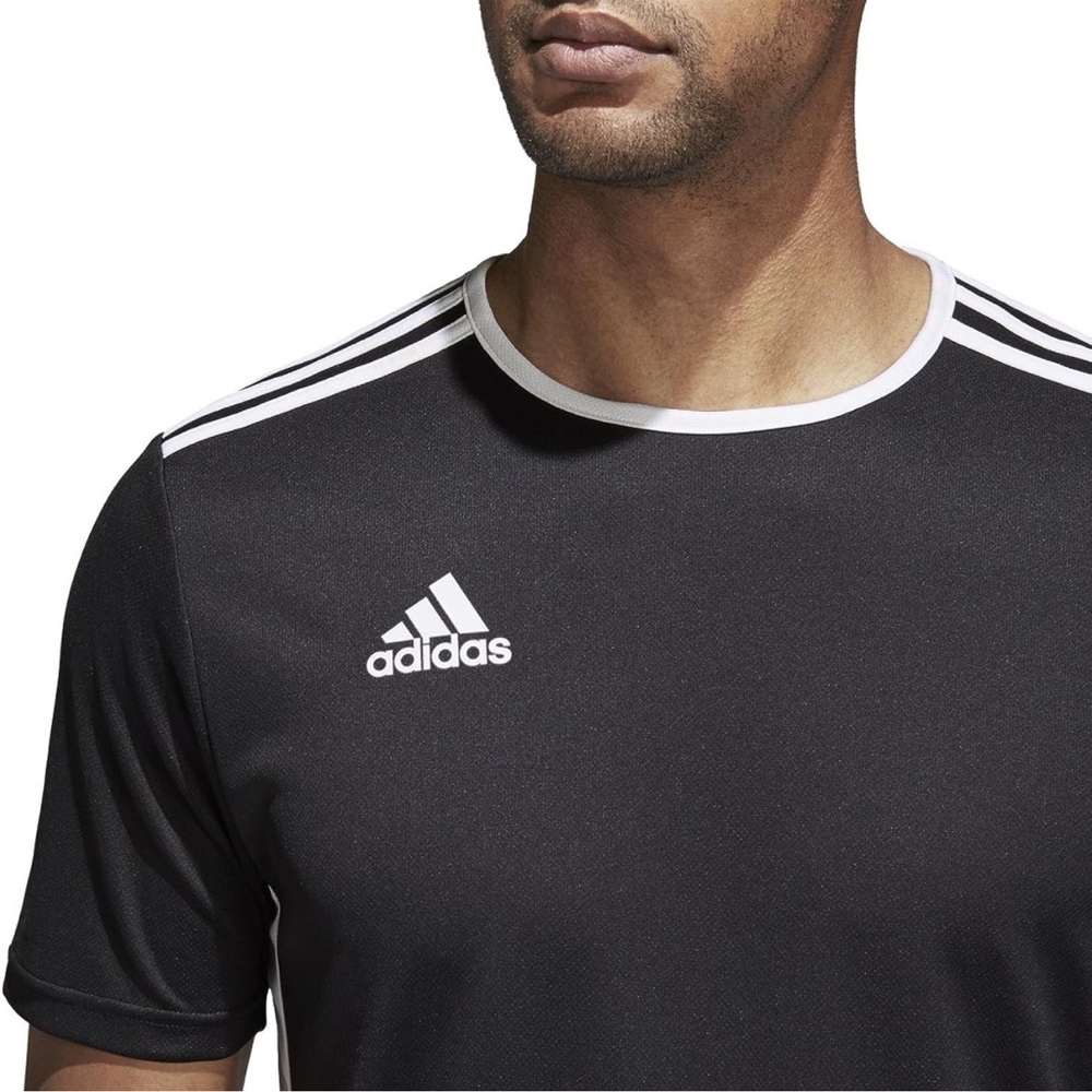 Adidas Mens Aeroready T-Shirt Black & White SZ L